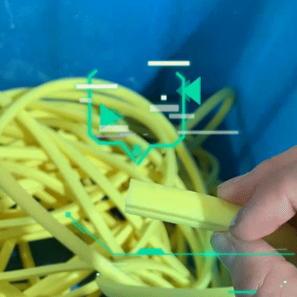 彩色硅膠發(fā)泡條