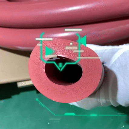 350度高溫硅膠發泡管