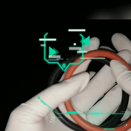 硅膠發泡密封圈